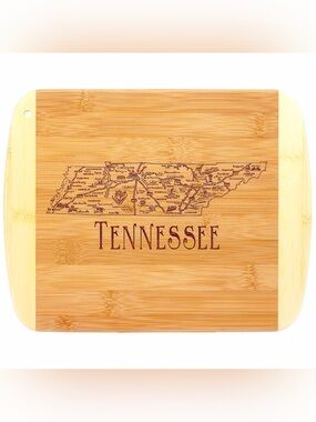 Tennessee Totally Bamboo Engraved Cutting Board